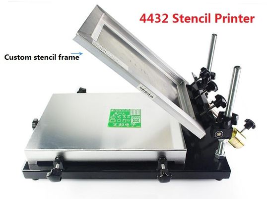 (320*440mm) impressora manual do estêncil 4432, linha de SMT Prodcution da impressora da pasta da solda