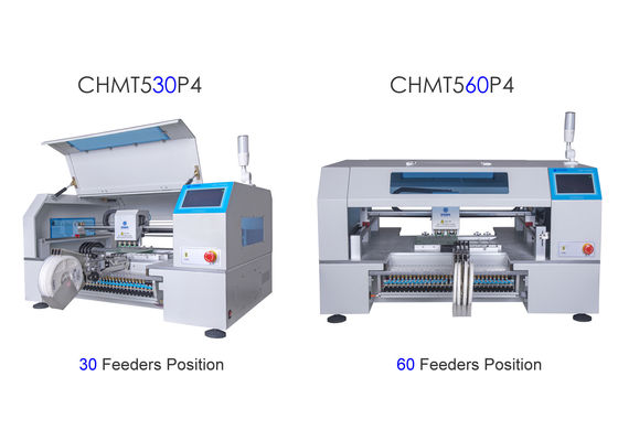 2 tipos picareta do alimentador das cabeças de Charmhigh 4 e máquina do lugar CHMT530P4 + CHMT560P4