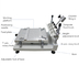 Cadeia de fabricação pequena impressora do PWB 3040 do estêncil, máquina de CHMT36VA Smt, forno de 420 Reflow