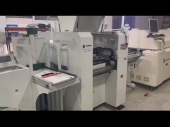 Linha média CHM-750 de SMT de 6 cabeças na fábrica chinesa