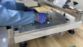 Impressora de estêncil de cilindro hidráulico 4532