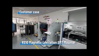 Linha de produção de montador SMT de levitação magnética RS10