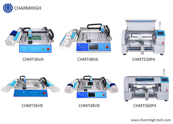 Picareta da eletrônica de SMT de 6 tipos e máquina Desktop Charmhigh do lugar