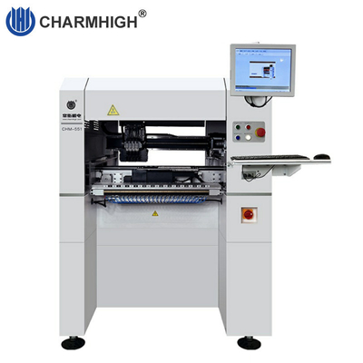Alta precisão 4 cabeças SMT Pick & Place Machine CHM-551 Troca automática de bocal CPK≥1.0