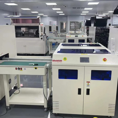 Transporte automático de PCB 0,6-1,5m Para linha de produção SMT velocidade ajustável