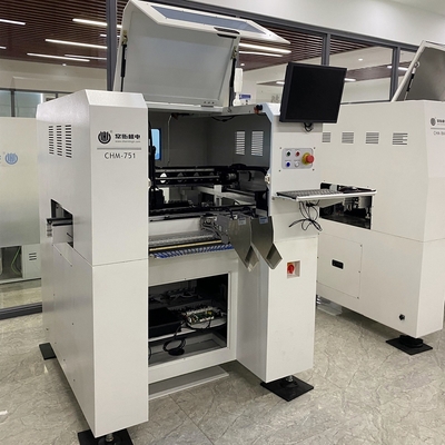 Linha SMT média com impressora de tela 3250 6 cabeças SMT pick and place machine 830 forno de refluxo