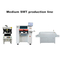 Medium SMT Line 3250 Screen Printer, 6 Heads SMT Pick and Place Machine, 830 Forno de refluxo