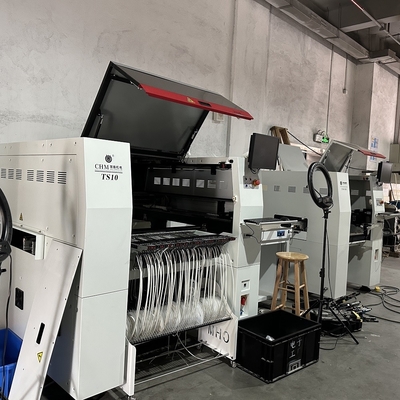TS10 SMT pick and place machine 10 cabeças 100 alimentadores 01005 suporte de alta velocidade