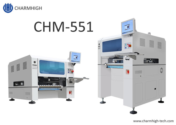 CHM551 Charmhigh PCB Pick & Place Machine para 0201 / QFN / BGA