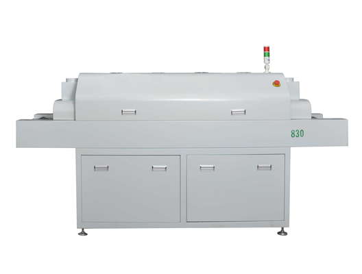 Linha SMT pequena e média com impressora Stecnil 3250 CHM-551 SMT Pick and Place Machine 830 Forno de refluxo