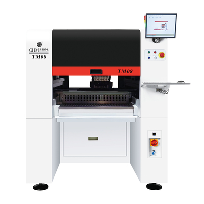 Charmhigh TM08 Máquina de Fabricação de PCBA Máquina de Seleção e Colocação SMT 8 cabeças 80 alimentadores