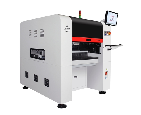 Charmhigh TM08 Máquina de Fabricação de PCBA Máquina de Seleção e Colocação SMT 8 cabeças 80 alimentadores