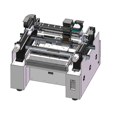 Charmhigh TM08 Máquina de Fabricação de PCBA Máquina de Seleção e Colocação SMT 8 cabeças 80 alimentadores