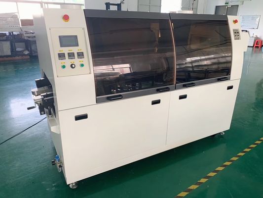 Máquina de solda de ondas sem chumbo 250 mm Largura de PCB Linha de produção DIP