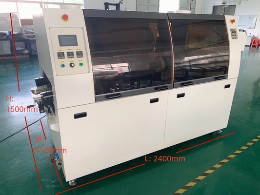 Charmhigh 250DS Máquina automática de solda de ondas livre de chumbo para linha de montagem de PCB