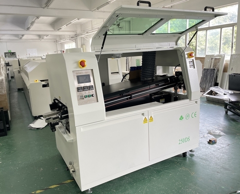 Charmhigh 250DS Máquina automática de solda de ondas livre de chumbo para linha de montagem de PCB