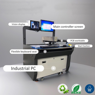 Máquina de solda de ondas seletivas de pequeno porte Controle de PC industrial de cabeça única 200B