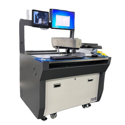 Máquina de solda de ondas seletivas de pequeno porte Controle de PC industrial de cabeça única 200B