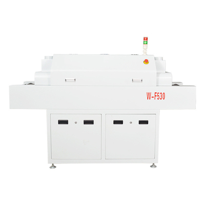 530 Temp do forno 5 do Reflow de SMT do vertical. Divide a máquina da solda de Reflow de 1000*300mm SMT