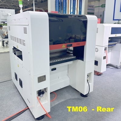 6 cabeças SMT pick and place machine TM06 transportador de PCB 60 alimentadores