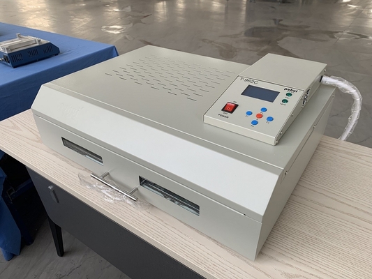 Alta precisão 0201 Desktop PCB Assembly Line 4 Heads CHM-551 SMD Pick and Place Machine Reflow Oven T962C