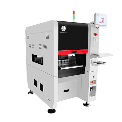 Novo Modulo TC06 de Alta Precisão de Projeto Estreito SMT Pick and Place Machine 6 Cabeças Suporte 01005