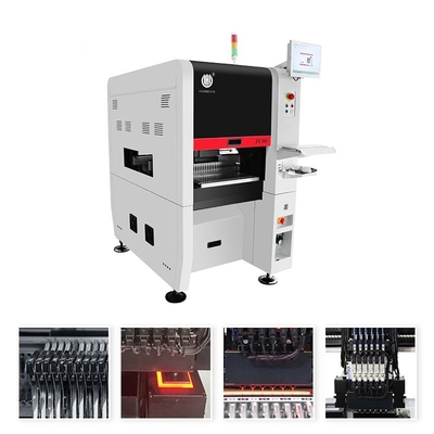 Novo Modulo TC06 de Alta Precisão de Projeto Estreito SMT Pick and Place Machine 6 Cabeças Suporte 01005