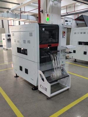 Novo Modulo TC06 de Alta Precisão de Projeto Estreito SMT Pick and Place Machine 6 Cabeças Suporte 01005