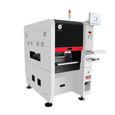Máquina de seleção e colocação SMD industrial compacta TC06 Chip Mounter para linha de montagem de PCB