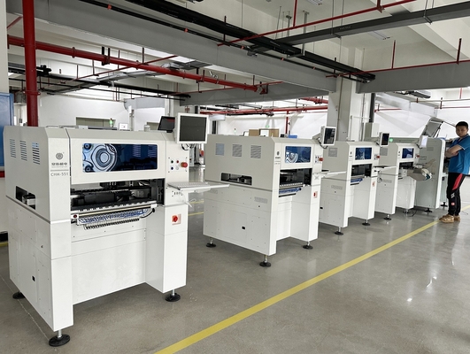 Alta precisão Industrial 4 cabeças Pick Place Machine com Auto Changer, suporte 0201 BGA