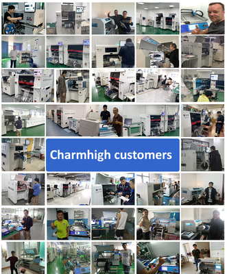 Charmhigh 2025 Todos os modelos 10 Tipos de SMT Pick and Place Machine 2,4,6,8,10, 20 cabeças Fabricação de PCBA