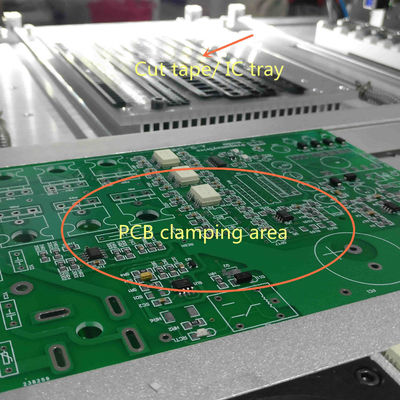 Alimentadores todos de CHMT48VB 58pcs em uma máquina pequena Desktop de SMT da máquina da picareta e do lugar de Charmhigh da máquina