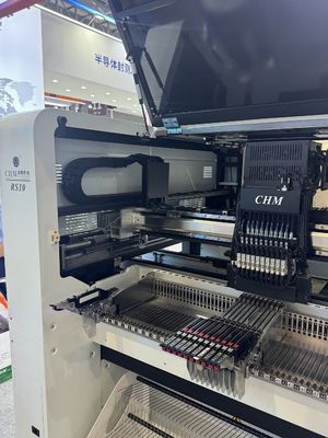 Dual motor linear Charmhigh RS10 Suspensão magnética SMT Pick and Place Machine