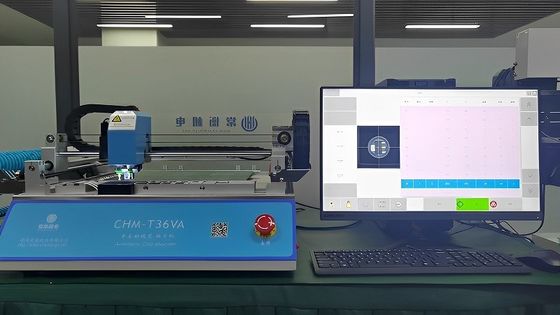 Linha pequena picareta de SMT da impressora do estêncil/CHMT36VA e máquina do lugar/forno 420 do Reflow