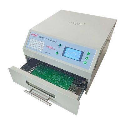 Linha de produção quente de SMT CHMT36VA + impressora de 3040 estêncis + forno T962A do Reflow