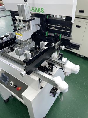 Diodo emissor de luz semi automático de For da impressora da pasta da solda de SMT de 1,2 medidores, colagem vermelha