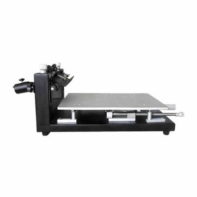 Impressora de ecrã SMT manual para montagem de PCB de dois lados, impressão com pasta de soldadura de 300 × 400 mm