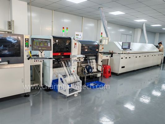 TC06 Máquina de selecção e colocação SMT de alta velocidade de 6 cabeças estreitas com plataforma integrada de ferro fundido