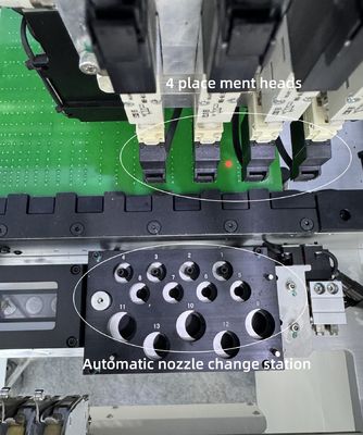 Linha SMT pequena de alta precisão com 3040 Impressora CHM-551 Montador T961 Forno