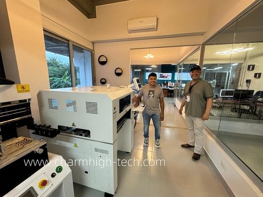 Impressora de pasta de solda Semi Auto 3250, CHM-551 Pick Place Machine, 830 Forno de refluxo