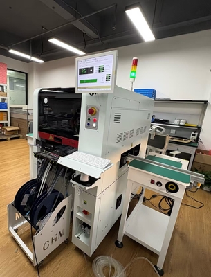 Máquina de seleção e colocação de módulos de 6 cabeças TC06 de montagem de PCB totalmente automática