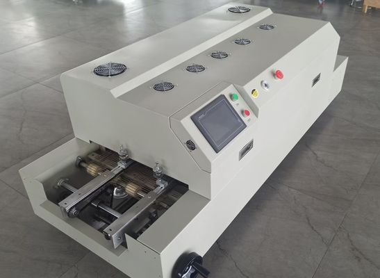 T981 Forno de refluxo de cadeia de banco sem chumbo de soldagem BGA de 8 zonas PCB de dois lados