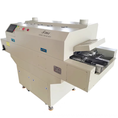 Forno de Refluxo de Corrente Pequena T981 para Linha de Produção SMT Soldagem BGA Infravermelho e Ar Quente