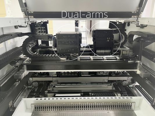 Máquina de Pick and Place SMT TS20 de 20 cabeças, Montadora de alta velocidade com trilha dupla