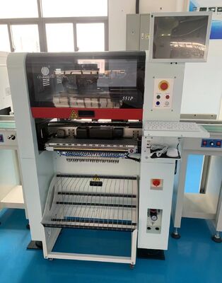 Linha SMT pequena de alta precisão com 3040 Impressora CHM-551 Montador T961 Forno