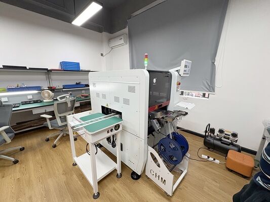 6 cabeças TC06 Linha de produção SMT semiautomática para montagem de PCB e fabricação de PCBA