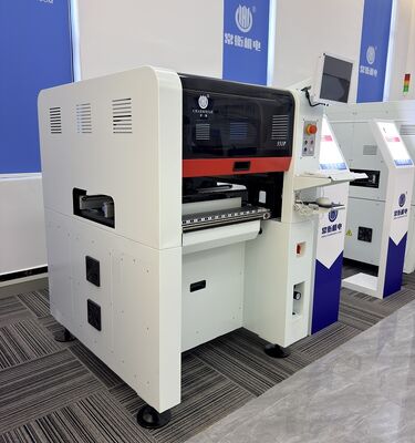 Máquina de seleção e colocação de PCB SMD universal totalmente automática com base CHM-551