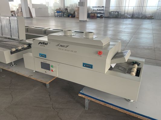 Forno de Refluxo SMT T960S 960*300mm Soldagem Aquecedor Tela Touchscreen 5 Zonas de Temperatura