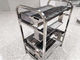 Carro do alimentador do armazenamento para a liga de alumínio elétrica SS do trole do alimentador de FUJI NXT SMT