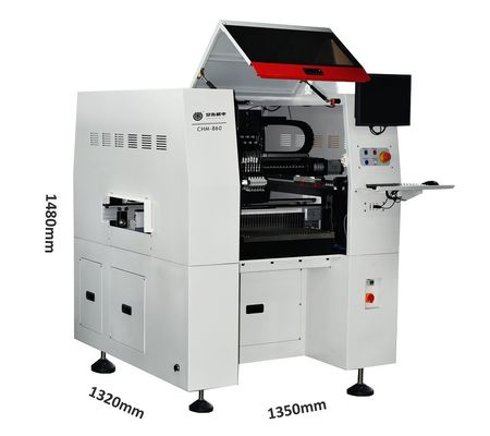 Máquina de recolha e colocação SMT totalmente automática de 6 cabeças e 60 alimentadores TM06 CPK≥1.0